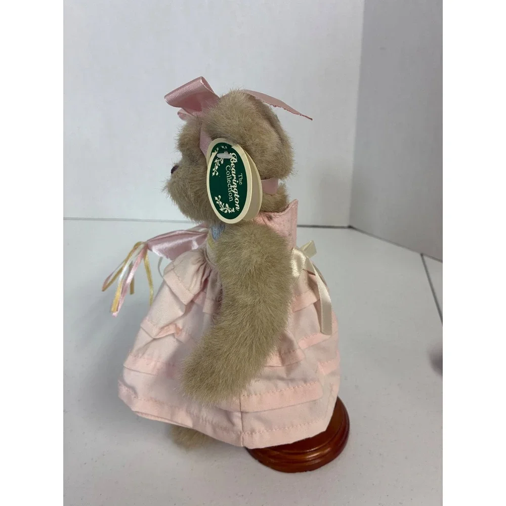 Bearington Collection Ivana Party Teddy Bear Pink Dress 1711 Birthday Plush Toy